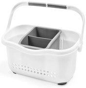 Biało-szary pojemnik do zlewu Addis Caddy