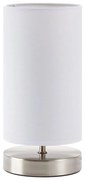 Brilliant - Lampa stołowa CLARIE 1xE14/40W/230V matowy chrom/biały