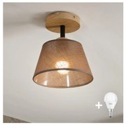 Brilagi - LED  Żyrandol natynkowy ANTHONY 1xE14/60W/230V dąb/brązowy