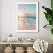 Plakat - Spokojne morze (A4)