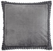 Poduszka dekoracyjna 55x55 cm Velvet and Faux Fur – Catherine Lansfield