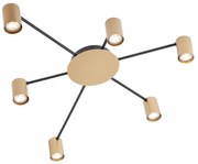 Redo 01-4051 - Oświetlenie punktowe NOA 6xGU10/10W/230V złote