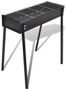 Klasyczny prostokątny grill ogrodowy na węgiel drzewny F1-B67