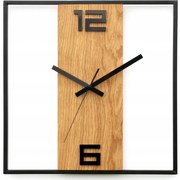 Zegar na ścianę nowoczesny do salonu sypialni cichy kwadratowy efektowny