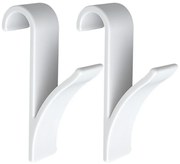 Haczyki, wieszaczki na grzejnik żeberkowy, 2 sztuki w komplecie, WENKO