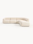 Narożna sofa modułowa Bouclé Sofia (4-osobowa)