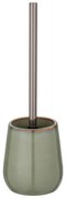 Zielona ceramiczna szczotka do WC Wenko Sirmione