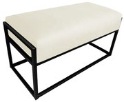 Ławka LILU MG VELVET ecru ATOS