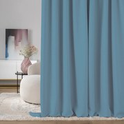 Zasłona zaciemniająca na taśmie marszczącej  niebieski 140 x 280 cm 1 szt.