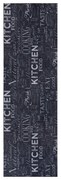 Czarny chodnik 50x150 cm Wild Kitchen Board – Hanse Home