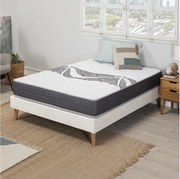 Kolumnowy materac Sleep Plus z pianką pamięciową 140x190 cm, wysokość 22 cm.