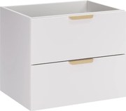 Biała szafka łazienkowa pod umywalkę L7-S13