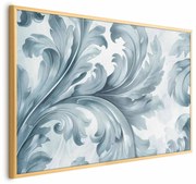 Plakat Kamienny ornament 30x21 cm z ramą złotą bez marginesu ARTGEIST B