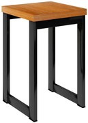 Loftowy Taboret Metalowy Kwadratowy E7-P11