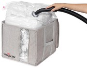 Szary pojemnik próżniowy Compactor Oxford, 125 l