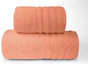 Ręcznik bawełniany Greno Alexa 50x90 morelowy GRENO