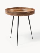 Stolik pomocniczy z drewna mangowego Bowl Table