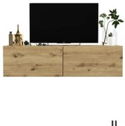 Szafka RTV SELF 2 120 dąb artisan MEBLE LINDNER