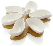 Miska do serwowania przekąsek Brandani Tranches, 23,5 x 26 cm