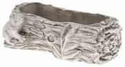Doniczka betonowa Pień żaba, 27 x 8,5 x 15,5 cm