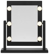 Lustro do makijażu z lampkami LED, 37 x 41 cm