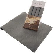 Podkładka SES4007 Dark Grey 30 x 45 cm, zestaw 4 szt.