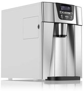 Klarstein IceVolcano 12kg/24h 0.6L Kostkarka do Lodu Srebrny