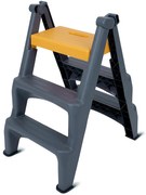4Home Dwustronne schodki plastikowe Dual, 3 stopnie