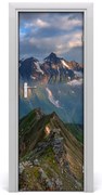 Naklejka fototapeta na drzwi Górskie szczyty