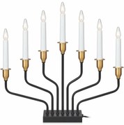 Czarna świąteczna dekoracja świetlna Brosa – Markslöjd