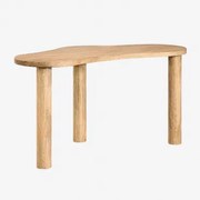 Biurko 140x60 Cm Z Drewna Mango Anecy Drewno Mango - Sklum