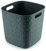 Curver Kosz Softex kostka, ciemnoszary