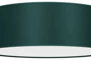 Lampa sufitowa VERDE GREEN 3xE27 Ø50cm, zielona okrągła
