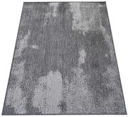 Szary dywan sznurkowy dwustronny T9-M88