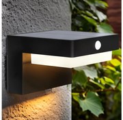 Solight WO7201 - LED solární nástěnné světlo s čidlem PALERMO LED/5W/2000 mAh IP