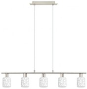 Eglo - LED lampa wisząca MY CHOICE 5xE14/4W/230V chrom/biały