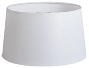 Abażur lniany biały 35/30/20