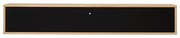 Czarno-naturalna szafka pod TV w dekorze dębu 133x22 cm Mistral – Hammel Furniture