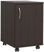 Kontenerek biurowy z drzwiczkami wenge S0-W24