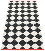 Czarno-biały chodnik odpowiedni na zewnątrz 70x150 cm Marre Black Coral – Pappelina
