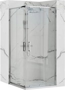 Kabina prysznicowa Rea Punto 80x80 Chrom