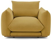 Żółty fotel Ernest – Bobochic Paris