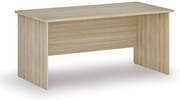 Biurko PRIMO WOOD, 160x80 cm, dąb naturalny