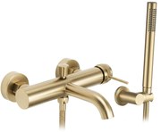 Bateria wannowa REA Lungo Grip Złota Szczotkowana