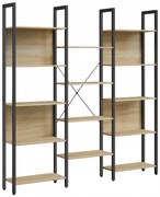 Biblioteczka TAYLOR SONOMA 14 półek, 166x158cm