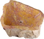 Marmurowa umywalka Savona naturalna 35–40 cm, ręcznie rzeźb.