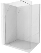 Mexen Kioto-R ścianka prysznicowa zaokrąglona Walk-in 120 x 200 cm, transparent 8 mm, chrom - 800-120-101-01-06