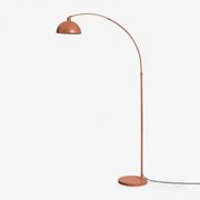 Lampa Ogrodowa Stojąca Diala Z Żelaza Red Sienna & ↑200 Cm - Sklum