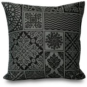 Kvalitex Poszewka na poduszkę Tokyo czarny, 70 x 90 cm
