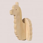 Drewniany Wieszak Scienny Pypa Kids Lama - Sklum